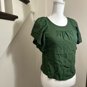Maeve Forest Green Blouse